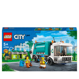 LEGO 60386 City Recycling Truck, Bin Lorry Toy Vehicle Set with 3 Sorting Bins, Gift Idea for Kids 5 Plus Years Old, Educational Sustainable Living Series