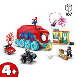 LEGO 10791 Marvel Team Spidey's Mobile Headquarters, Toy for Kids 4 Years Old with Miles Morales and Black Panther Minifigures, Spidey and His Amazing Friends Series