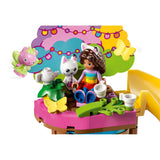 LEGO 10787 Gabby's Dollhouse Kitty Fairy's Garden Party Toy Playset with Gabby and Pandy Paws Figures plus Tree House, Swing, Slide and Roundabout, Gift for Girls, Boys, Kids 4+ Years Old