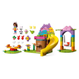 LEGO 10787 Gabby's Dollhouse Kitty Fairy's Garden Party Toy Playset with Gabby and Pandy Paws Figures plus Tree House, Swing, Slide and Roundabout, Gift for Girls, Boys, Kids 4+ Years Old