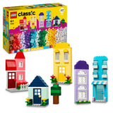 LEGO Classic Creative Houses, Bricks Building Toys Set for Kids, Boys & Girls Aged 4 Plus, Creative Toy Gift with House Accessories for Young Builders 11035