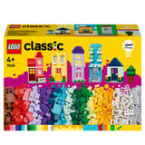 LEGO Classic Creative Houses, Bricks Building Toys Set for Kids, Boys & Girls Aged 4 Plus, Creative Toy Gift with House Accessories for Young Builders 11035