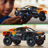 LEGO Technic NEOM McLaren Extreme E Race Car Toy For Kids, Boys & Girls Aged 7+ Years Old who Love Model Cars, Off-Road Pull-Back Racing Vehicle Set, Birthday Gift Idea 42166