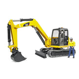 Brueder - Cat® Mini Excavator with worker