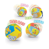 Clementoni - Animal Friends Musical Ball - Baby Activity Toy