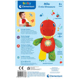 Clementoni - Milo My First Dinosaur Stuffed Animal with Songs & Lights - Mod: CLM17773