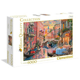 CLEMENTONI | Venice Evening Sunset - 6000 Pieces - High Quality Collection - Mod: CLM36524