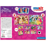 Clementoni - Edukit 4 in 1 - Disney Princess Puzzles and Games