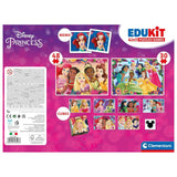 Clementoni - Edukit 4 in 1 - Disney Princess Puzzles and Games