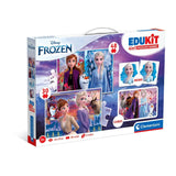 Clementoni - Edukit 4 in 1 - Frozen Puzzles and Games