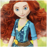 Disney Princess Royal Shimmer Merida Doll, Fashion Doll with Skirt and Accessories