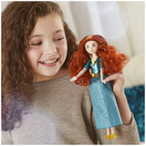 Disney Princess Royal Shimmer Merida Doll, Fashion Doll with Skirt and Accessories