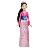 Disney Princess Royal Shimmer Mulan Doll, Fashion Doll with Skirt and Accessories