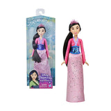 Disney Princess Royal Shimmer Mulan Doll, Fashion Doll with Skirt and Accessories