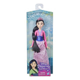 Disney Princess Royal Shimmer Mulan Doll, Fashion Doll with Skirt and Accessories