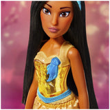 Disney Princess Royal Shimmer Pocahontas Doll, Fashion Doll with Skirt and Accessories