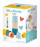 Ecoiffier - BB Abrick - Stackable Jars 8 Pcs Sorting & Stacking Toys