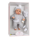 Giocheria - ARIAS Elegance Reborn Doll 33 cm Gray Clothes