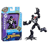 HASBRO - Marvel Spider-Man Bend and Flex Missions Venom Space Mission Figure, 15-cm-scale Bendable Toy for Children Aged 4 and Up