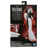 Hasbro - Disney Villains Cruella De Vil Fashion Doll, Accessories and Removable Clothes, Disney Princess Toy for Kids 5 Years Old and Up