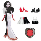 Hasbro - Disney Villains Cruella De Vil Fashion Doll, Accessories and Removable Clothes, Disney Princess Toy for Kids 5 Years Old and Up