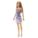 Mattel - Barbie With Sparkling Dress Doll