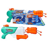 Nerf Super Soaker Hydro Frenzy Water Blaster, Wild 3-In-1 Soaking Fun, Adjustable Nozzle, 2 Water-Launching Tubes