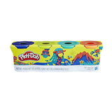 Play-Doh 4-Pack of 4-Ounce Cans (Wild Colors)