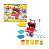 Play-Doh Kitchen Creations Grill 'n Stamp Playset for Kids 3 Years and Up with 6 Non-Toxic Colors