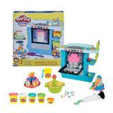 Play-Doh Kitchen Creations Rising Cake Oven Bakery Playset for Kids 3 Years and Up with 5 Modeling Compound Colors, Non-Toxic - Mod: HSBF13215L0