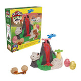 Play-Doh Slime Dino Crew Lava Bones Island Volcano Playset for Kids 4 Years and Up, Non-Toxic