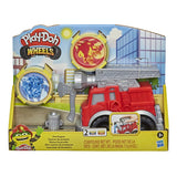 Play-Doh Wheels Fire Engine Playset with 2 Cans of Non-Toxic Modeling Compound - Mod: HSBF06495L0