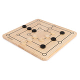 SPIN MASTER - EG classici Checkers & Chess three games in Wood