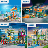 LEGO 60363 City Ice-Cream Shop Toy for 6+ Year Olds with Cart Bike and 3 Minifigures, Birthday Gift for Boys, Girls, Kids, 2023 Set