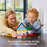 LEGO Classic Creative Houses, Bricks Building Toys Set for Kids, Boys & Girls Aged 4 Plus, Creative Toy Gift with House Accessories for Young Builders 11035