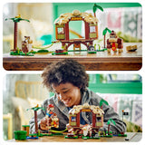 LEGO 71424 Super Mario Donkey Kong's Tree House Expansion Set, Buildable Treehouse Toy with 2 Character Figures, Playset for Kids, Boys and Girls Aged 8 and Up, to Combine with a Starter Course