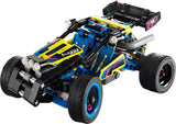 LEGO Technic Off-Road Race Buggy, Car Vehicle Toy for Boys and Girls aged 8 Plus Years Old, Rally Model Building Kit with Realistic Features, Small Gift for Kids 42164