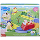 Hasbro - Peppa Pig All Around Peppa’s Town Set with Adjustable Track; Includes Vehicle and 1 Figure; 35+ Sounds; Ages 3 and Up