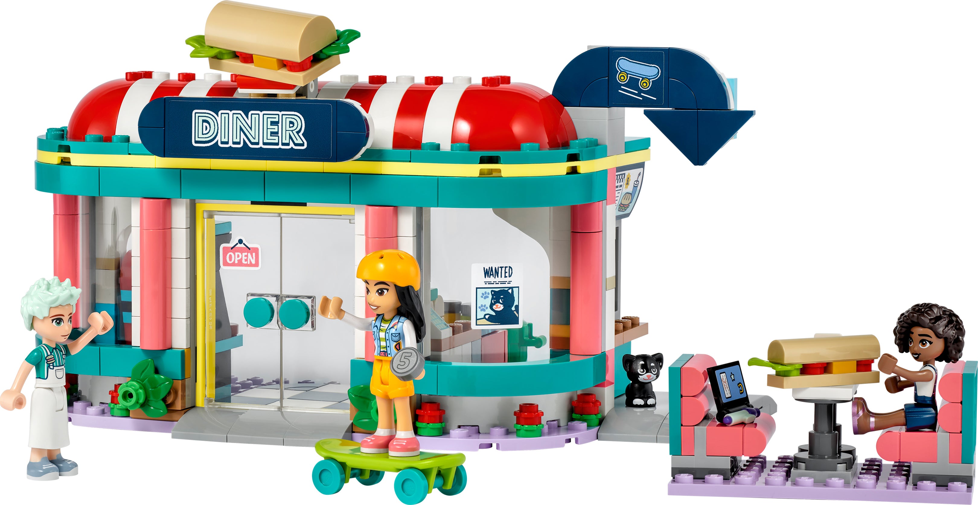 LEGO 41720 Friends Water Park Set 41720 Swimming Pool and Slides, Heartlake  City Summer Toy for Kids Aged 6 Plus, Birthday Gift Idea 