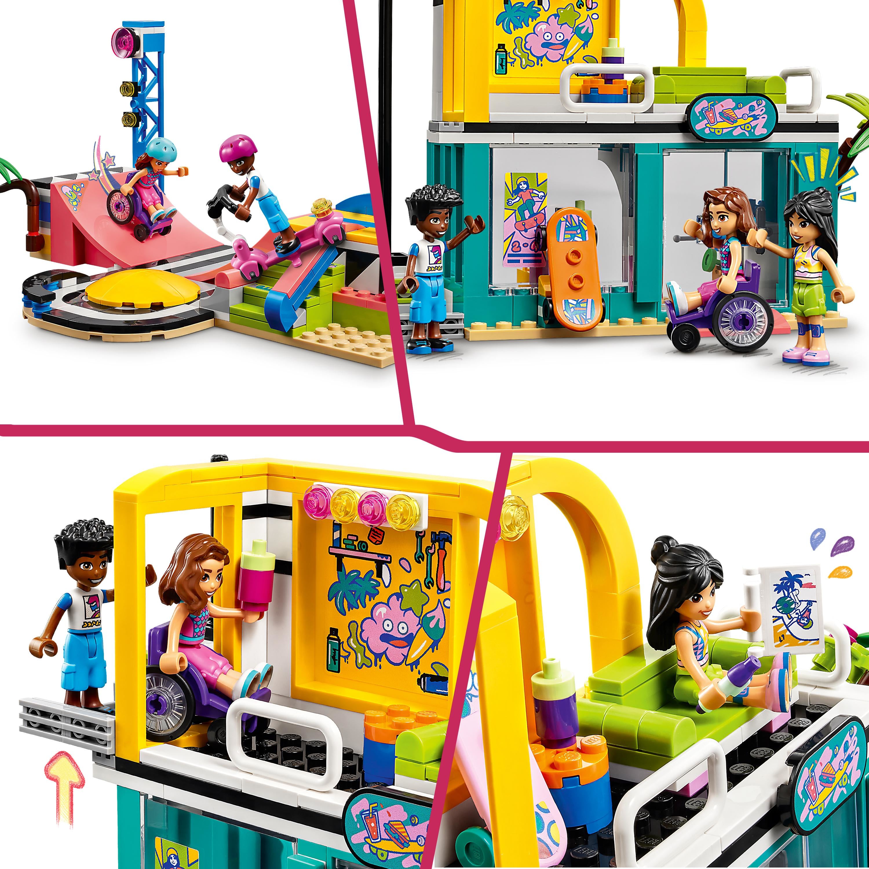 LEGO Friends Dog Rescue Center 41727, Pet Animal Playset for  Kids Ages 7 Plus Years Old with 2023 Series Characters Autumn and Zac  Mini-Dolls, Toy Vet Set : Toys & Games