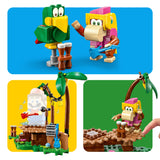 LEGO 71421 Super Mario Dixie Kong's Jungle Jam Expansion Set with Dixie Kong and Squawks the Parrot Figures, Buildable Toy to Combine with Starter Course