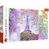 Trefl - 1000 pieces puzzle - Spring in Paris