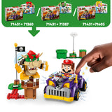 LEGO Super Mario Bowser’s Muscle Car Expansion Set, Collectible Race Kart Toy for 8 Plus Year Old Boys, Girls & Kids with a Bowser Character Figure, Small Gifts for Gamers Who Love Creative Play 71431