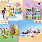 LEGO 10786 Gabby's Dollhouse Gabby & MerCat's Ship & Spa Boat Toy with Beauty Salon, Figures and Accessories, Playset for Girls, Boys, Kids 4 Plus Years Old (Pre-Order Now)