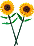 LEGO Creator Sunflowers, Artificial Flowers Building Kit for Kids Aged 8+, Display as Bedroom Accessory or Floral Bouquet Home Decoration, Gift for Girls, Boys and Teenagers 40524