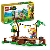 LEGO 71421 Super Mario Dixie Kong's Jungle Jam Expansion Set with Dixie Kong and Squawks the Parrot Figures, Buildable Toy to Combine with Starter Course