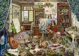 Ravensburger puzzle 759 pièces : escape puzzle : atelier d’artiste