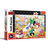 Trefl - 100 -piece puzzles - Disney: Minnie at the beauty salon