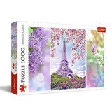 Trefl - 1000 pieces puzzle - Spring in Paris