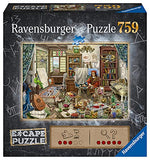 Ravensburger puzzle 759 pièces : escape puzzle : atelier d’artiste